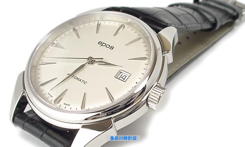 スイス製機械式腕時計エポス／自動巻きデイト