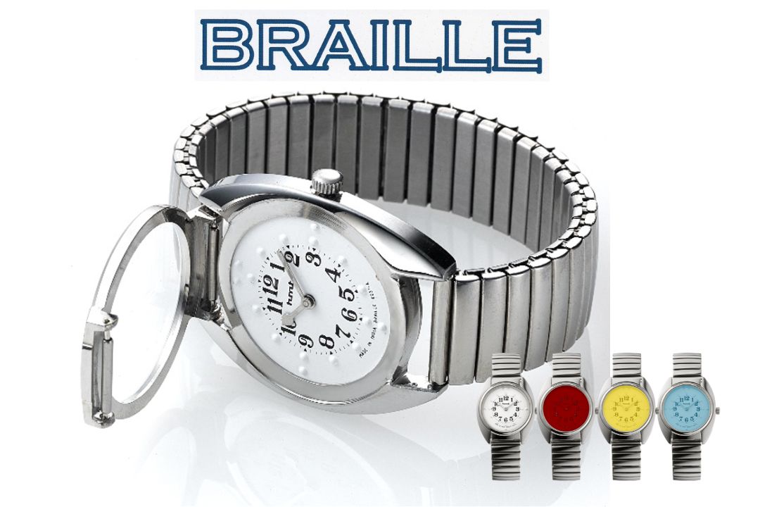 HMTエイチエムティー「BRAILLE（ブレイル）」H.BR.36.BL.B（ホワイト