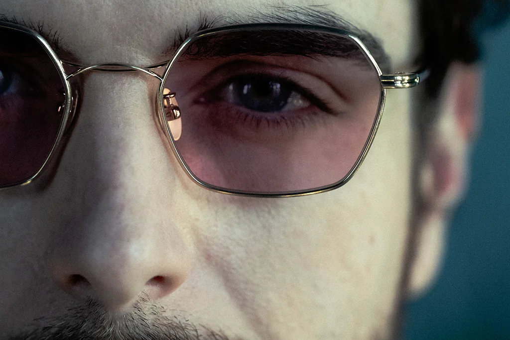 ミスタージェントルマン メガネ ロバートの着用写真