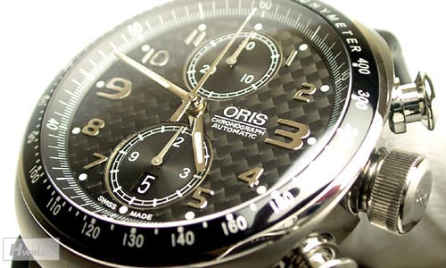 TT3チタンクロノグラフ・世界3000本限定モデル／Orisオリス機械式腕時計