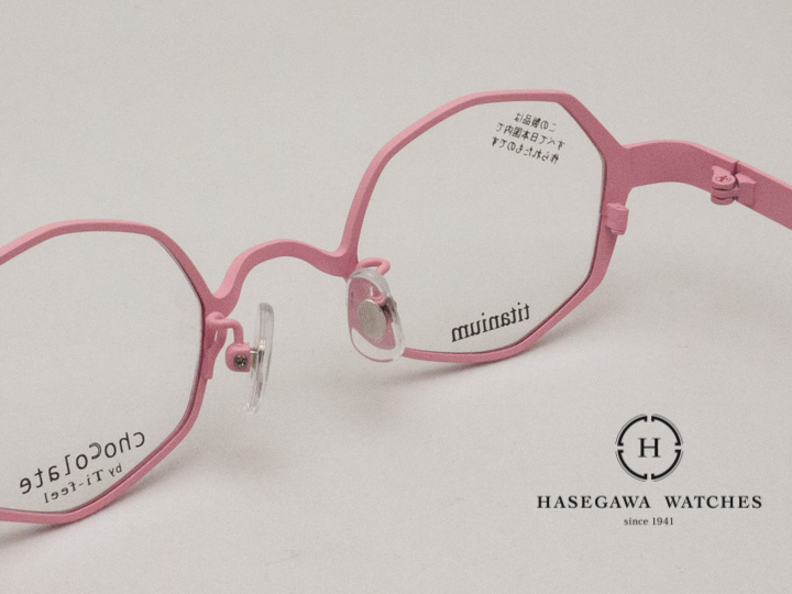 日本製メガネ チョコレートbyティフィール ABIアビ 裏側写真