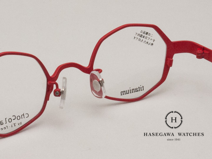 日本製メガネ チョコレートbyティフィール ABIアビ 裏側写真