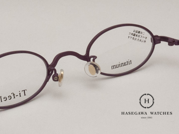 日本製メガネ ティフィール CHAOチャオ 裏側写真