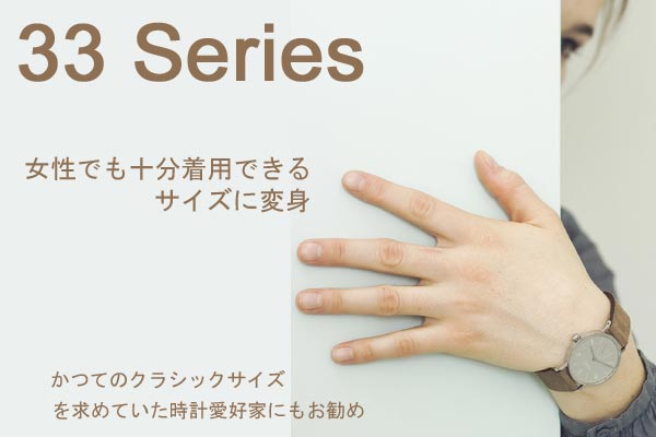 ノモス33シリーズ時計(イメージ写真)